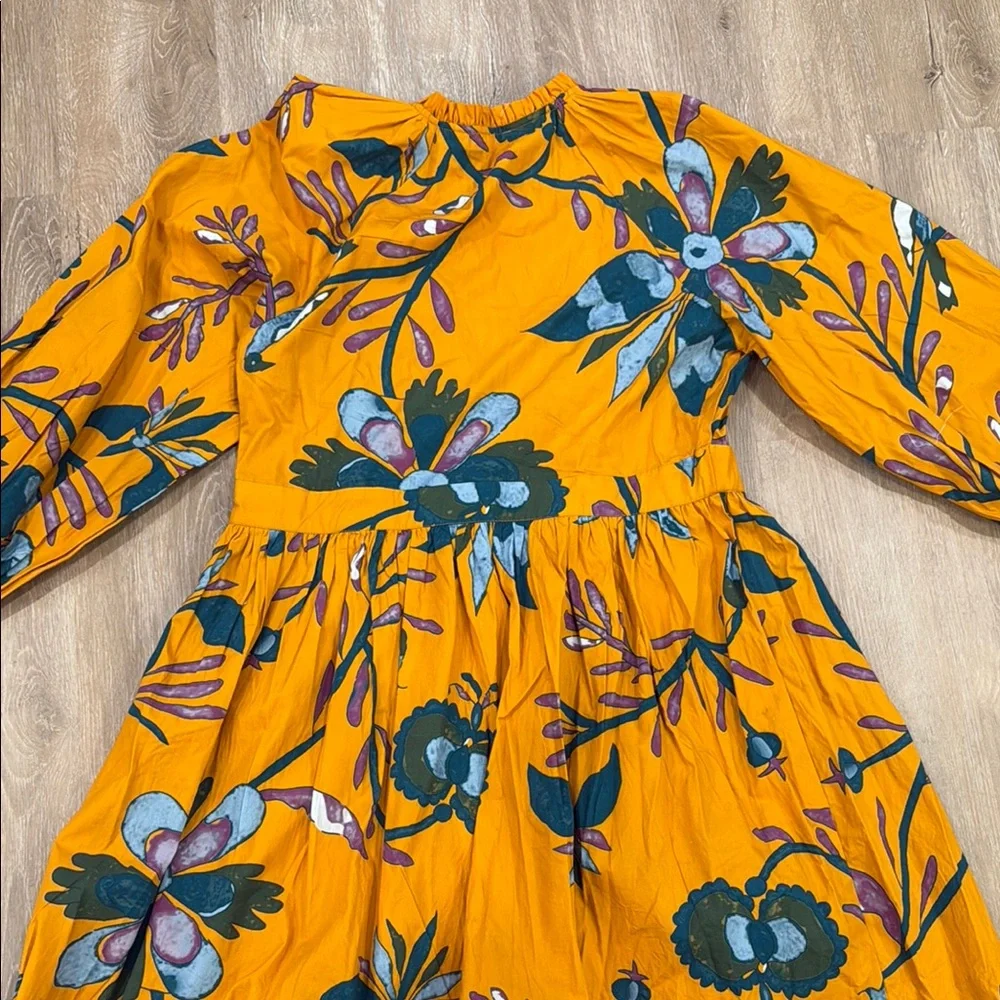 Anthropologie Let Me Be Floral Long Sleeve size XL - Picture 8 of 8